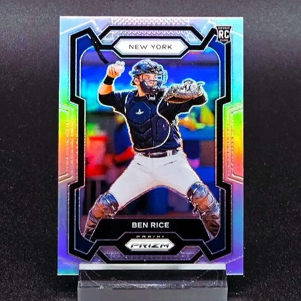 Ben Rice Topps Chrome Sepia Silver Prizm RC New York Yankees Star Rookie